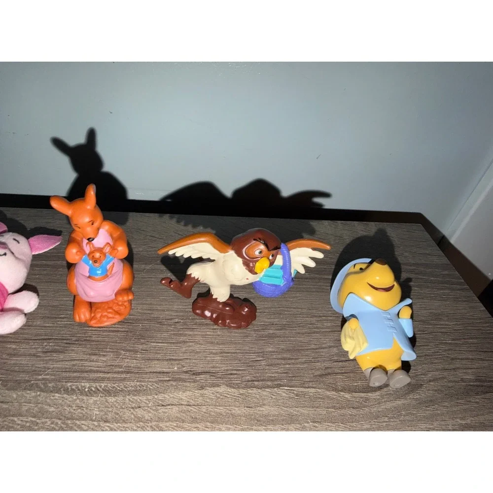 Disney Winnie the Pooh and Friends Mini Figure Lot Tigger Piglet Kanga Owl Pooh
